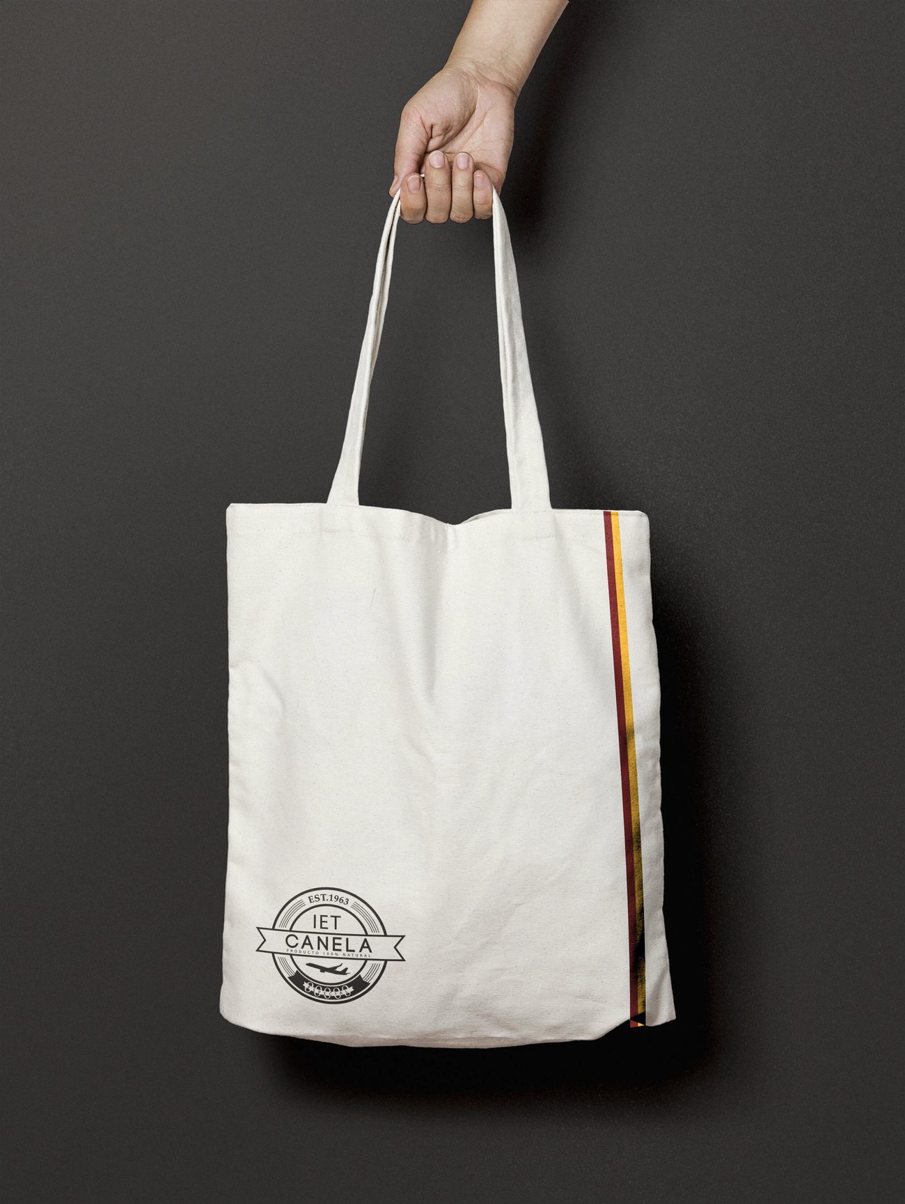 Canela IET canvas tote bag