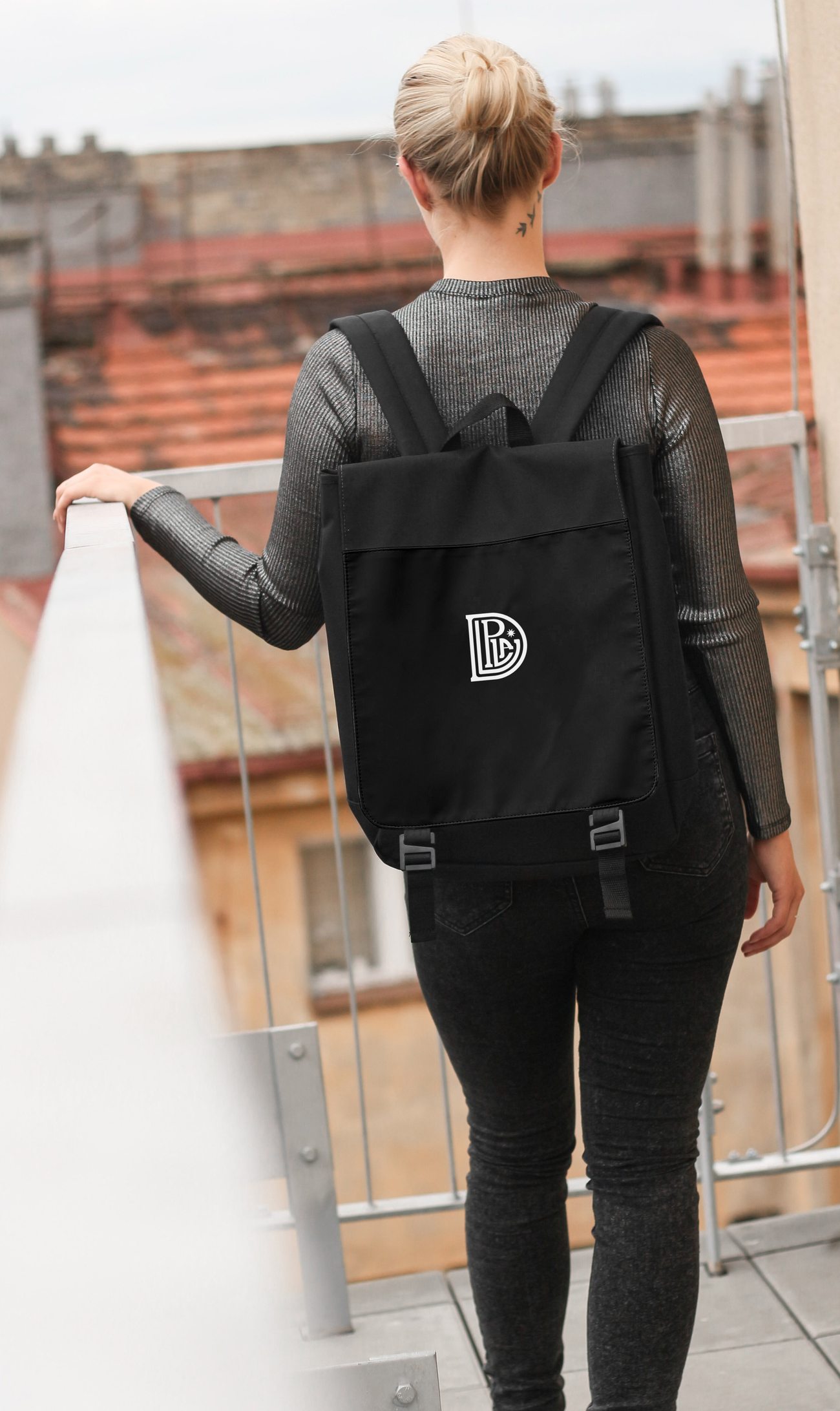 Dupla branded backpack