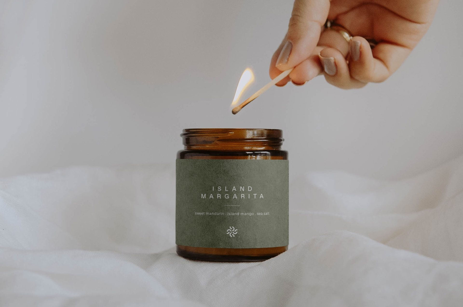 Santua Island Margarita scented candle
